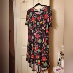 Floral Lularoe Carly dress